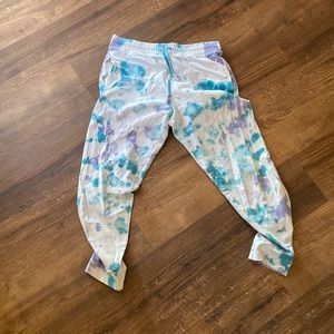 Tie Dye Joggers from Pink